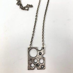 ANDERS ANDERSON Vintage Swiss Cheese Necklace